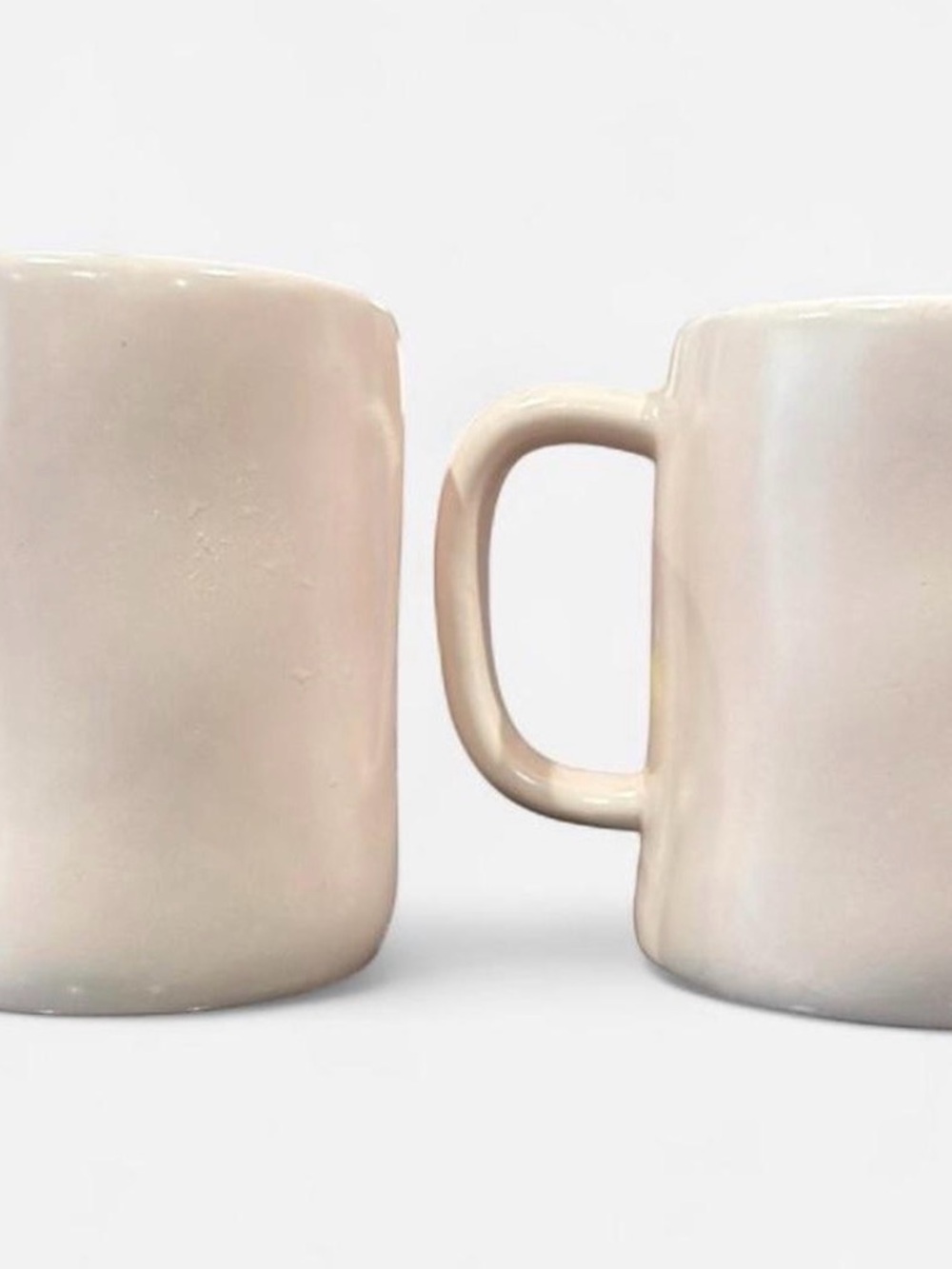 Rae Dunn Cream Ceramic 'How Sweet' & Heart Mug Set - Picture 2 of 5
